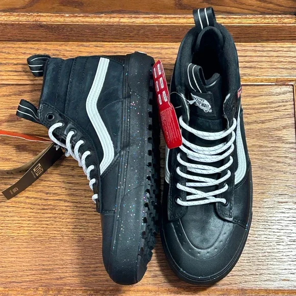 Vans Sk8 Hi Mte 2 Glitter Black Glitter Boots